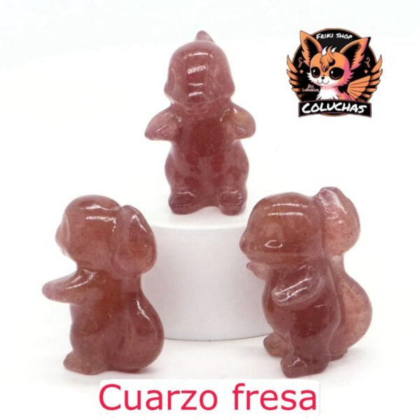 Piedras Y Cristales Curativos Tallados En Forma De Pokemón