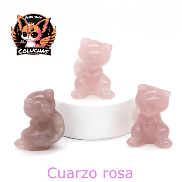 Piedras Y Cristales Curativos Tallados En Forma De Pokemón