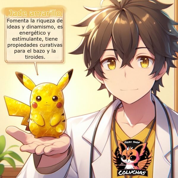 Piedras Y Cristales Curativos Tallados En Forma De Pokemón