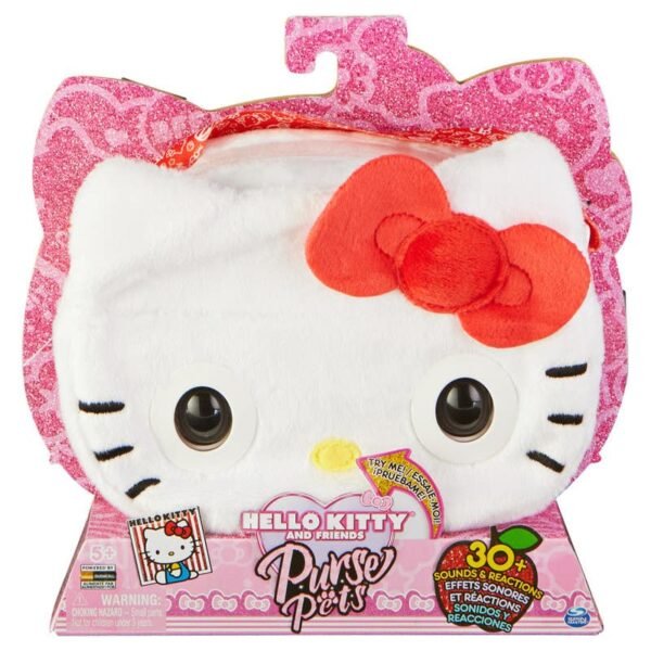 Bolsa Interactiva Purse Pets: Hello Kitty de Spin Master - ¡Tu Amiga a la Moda que Cobra Vida!