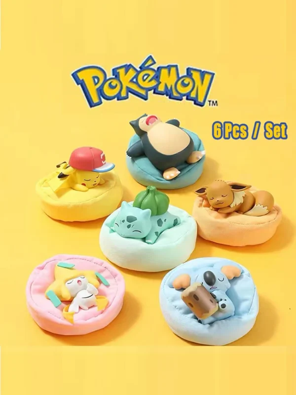 ✨ Set de 6 Figuras Pokémon – Serie "Starry Dream" | Pikachu, Bulbasaur y más (envío estándar)
