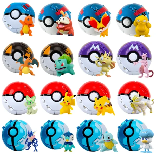 ✨ Pokébola explosiva con Figura Pokémon