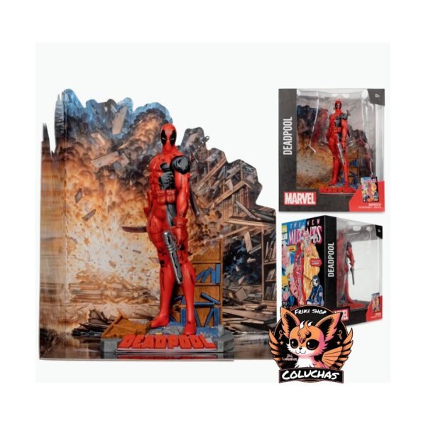 Figura Deadpool 1:10 (17 cm) - The New Mutants #98 (McFarlane Toys)