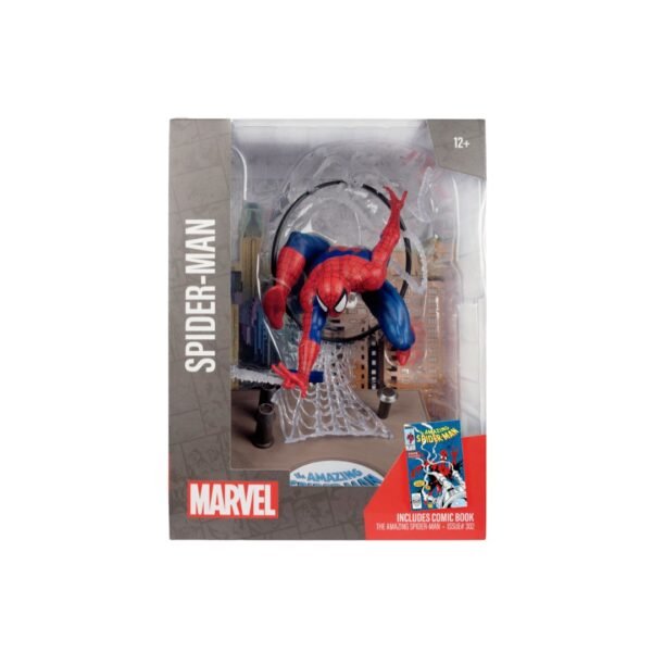 Estatua Diorama Spider-Man Escala 1:6 (30 cm) - McFarlane Original