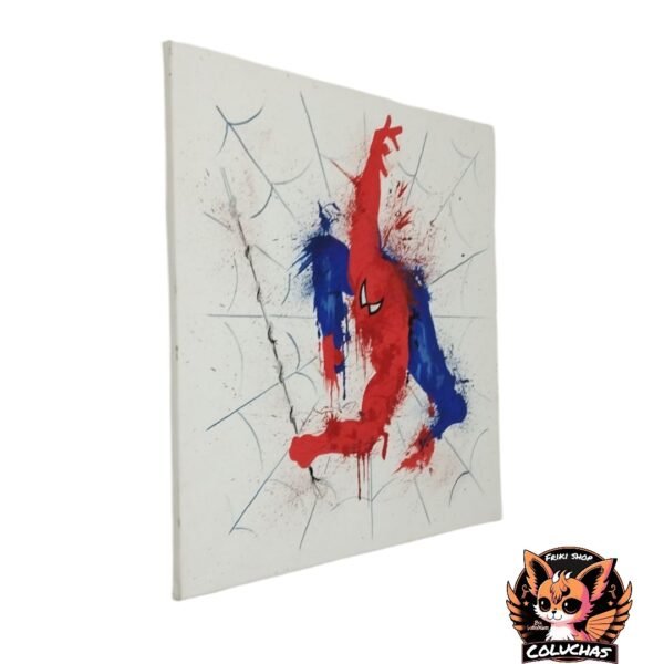 Spider-Man: Deconstruido - Pintura Original de la Artista Alejandra Centeno