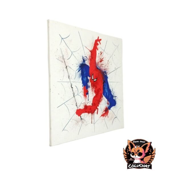 Spider-Man: Deconstruido - Pintura Original de la Artista Alejandra Centeno