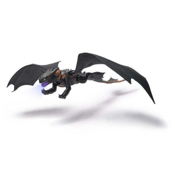 Figura de Cómo entrenar a tu Dragón: Chimuelo  (63cm) con Luces y Sonidos - Disparo de Plasma