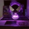 Humidificador Con Forma Del Pokemón Fantasma Gastly