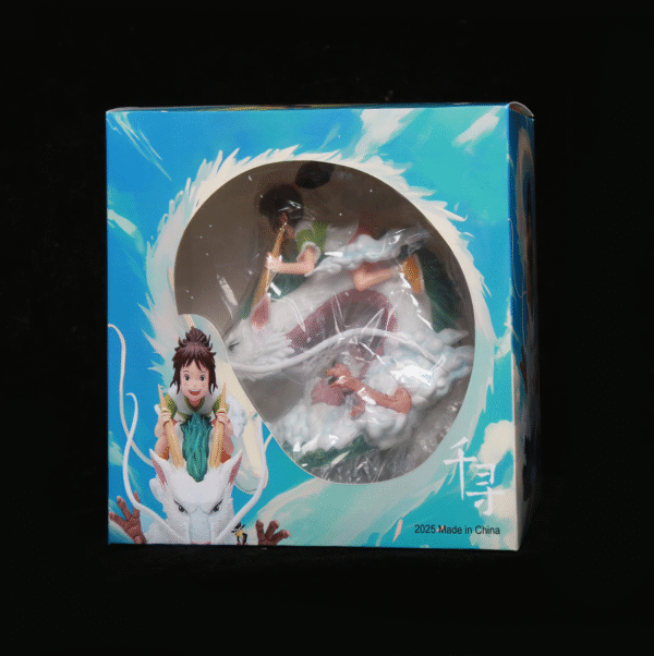 Figura Decorativa Del Viaje De Chihiro: Haku+ Chihiro