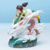 Figura Decorativa Del Viaje De Chihiro: Haku+ Chihiro