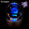 Pokebola de cristal grabada con luz