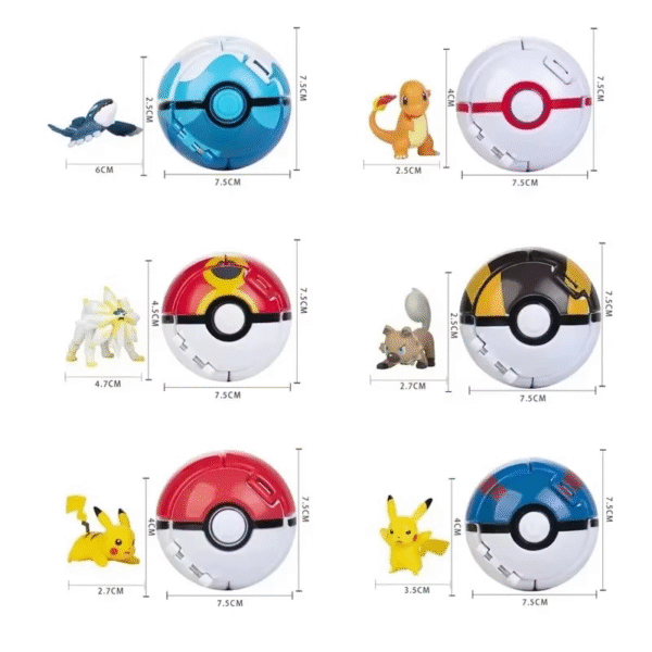 Pokebolas explosivas Pokémon Throw N Pop
