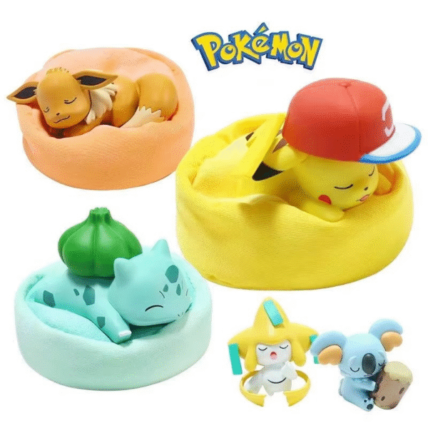 Figuras Pokémon: Colección Dulces Sueños (Sleeping Series)