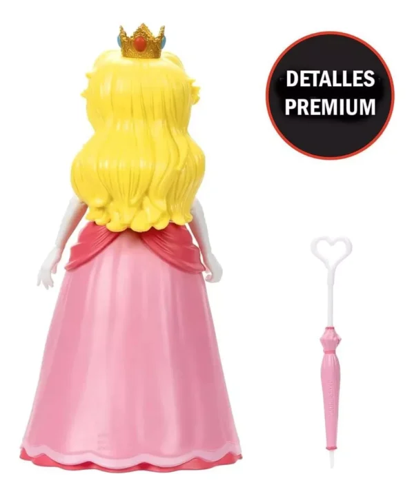 Muñeca Princesa Peach (30 cm) - The Super Mario Bros. Movie (JAKKS Pacific)
