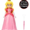 Muñeca Princesa Peach (30 cm) - The Super Mario Bros. Movie (JAKKS Pacific)
