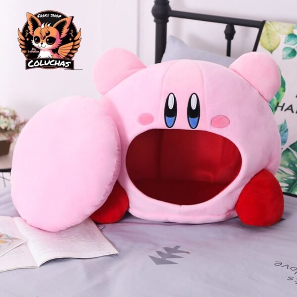Cama / Nido / Almohada Gigante de Kirby (Multiusos) - Confort y Magia Nintendo