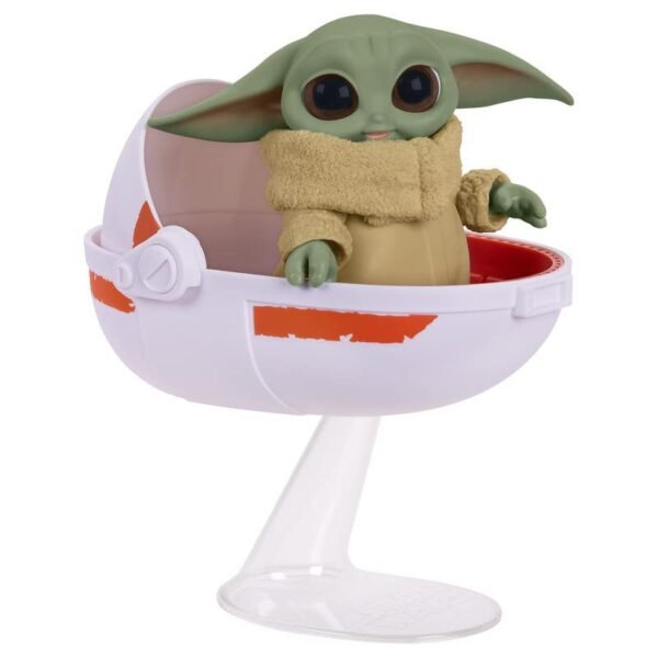 Figura Interactiva Grogu "Wild Ridin'" (The Mandalorian) con Cuna Flotante - Hasbro Star Wars