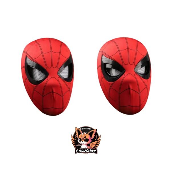 Máscara de Spider-Man "Chin Control" con Ojos Móviles - Réplica No Way Home