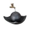 Fuente Decorativa con Llave Mágica Flotante - Ilusión Óptica Moderna