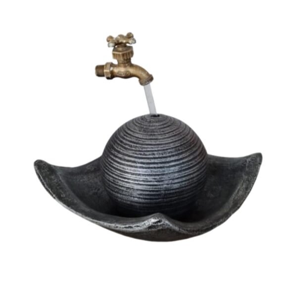 Fuente Decorativa con Llave Mágica Flotante - Ilusión Óptica Moderna