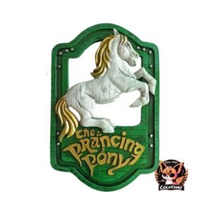 Letrero "El Poney Pisador" (The Prancing Pony) - El Señor de los Anillos