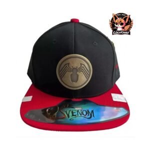 Gorra Venom Placa Metálica - Snapback Oficial Marvel
