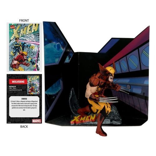Estatua PVC Wolverine (X-Men #1) 12cm - McFarlane Toys - Escala 1:10