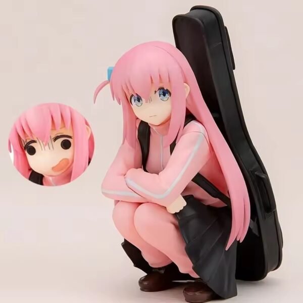 Figura Hitori "Bocchi" Gotoh con Cara Intercambiable - Bocchi the Rock!