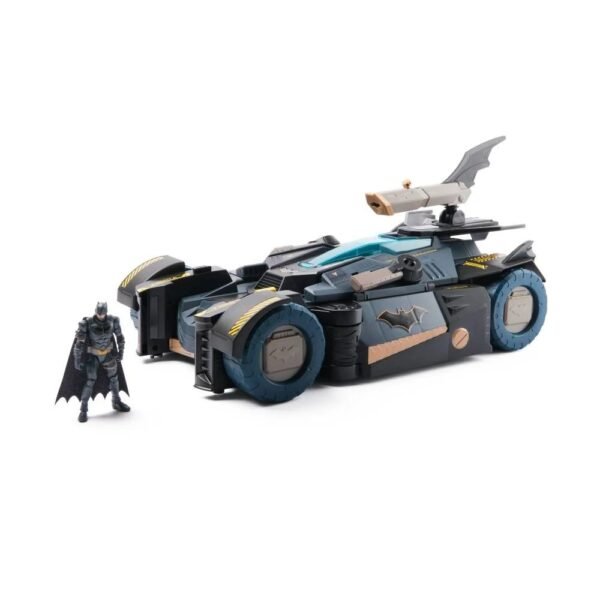 Batimóvil Transformable 2 en 1 con Figura Exclusiva de Batman - Spin Master
