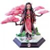 Diorama Figura Nezuko Kamado con Árbol de Cerezo - Demon Slayer: Kimetsu no Yaiba - 19cm