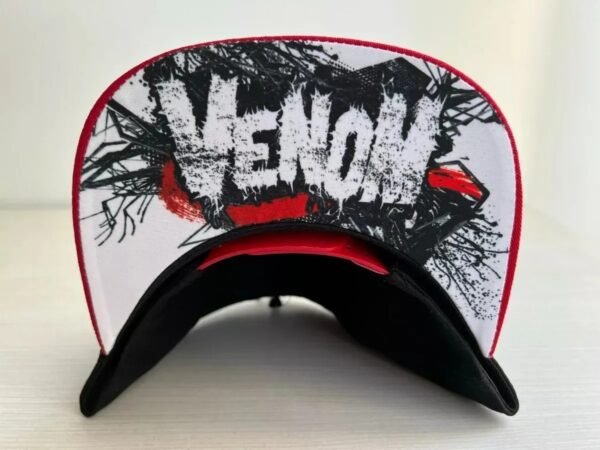 Gorra Venom Placa Metálica - Snapback Oficial Marvel