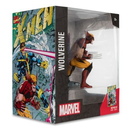Estatua PVC Wolverine (X-Men #1) 12cm - McFarlane Toys - Escala 1:10