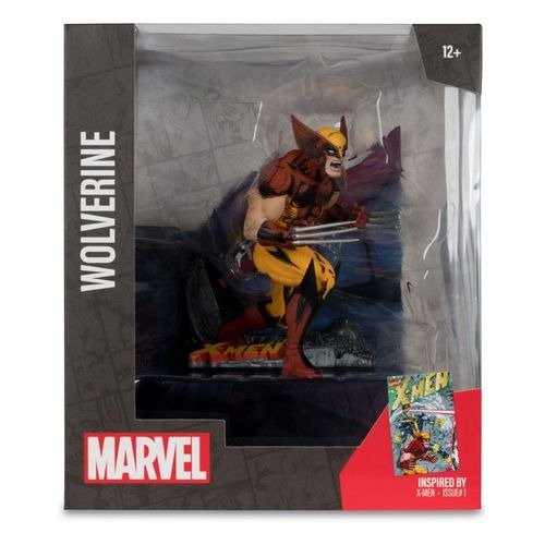 Estatua PVC Wolverine (X-Men #1) 12cm - McFarlane Toys - Escala 1:10