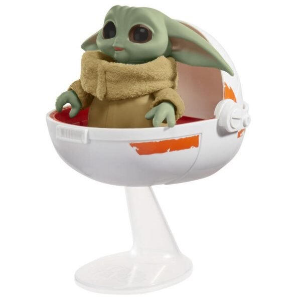 Figura Interactiva Grogu "Wild Ridin'" (The Mandalorian) con Cuna Flotante - Hasbro Star Wars