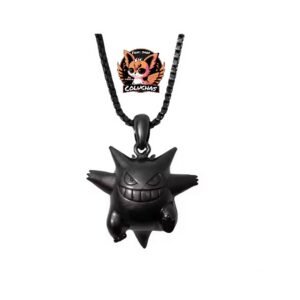 coluchas (23) Collar Pokémon Gengar Metálico - Estilo Urbano